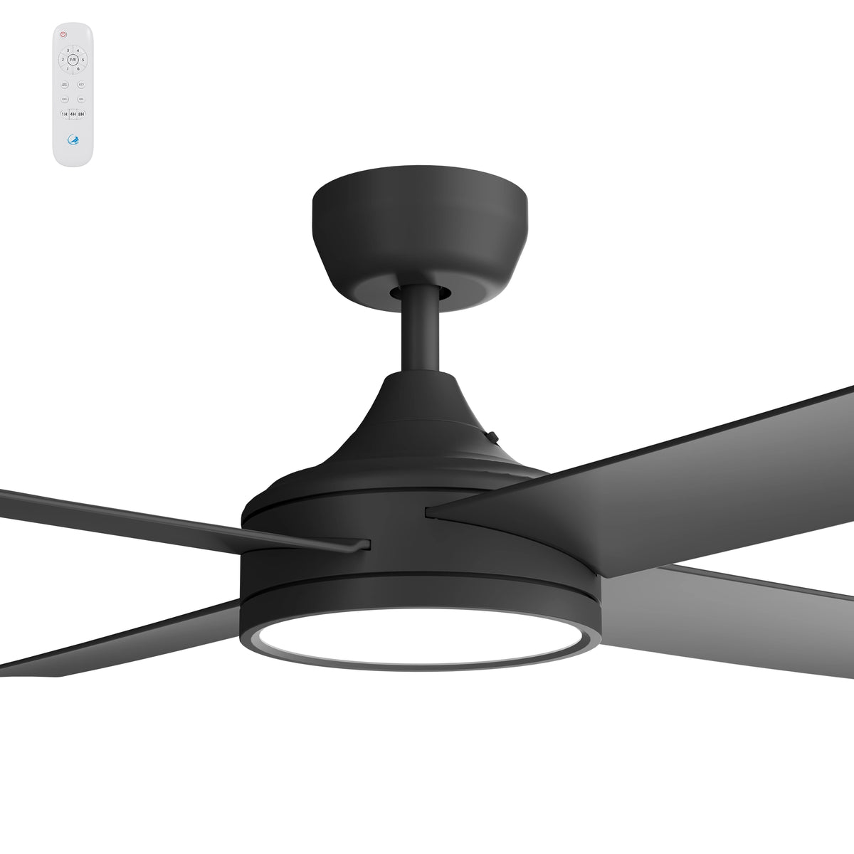 Calibo Breeze Silent Pro DC Ceiling Fan - 48", Tri-Colour LED and Remote Control-Calibo-Ozlighting.com.au