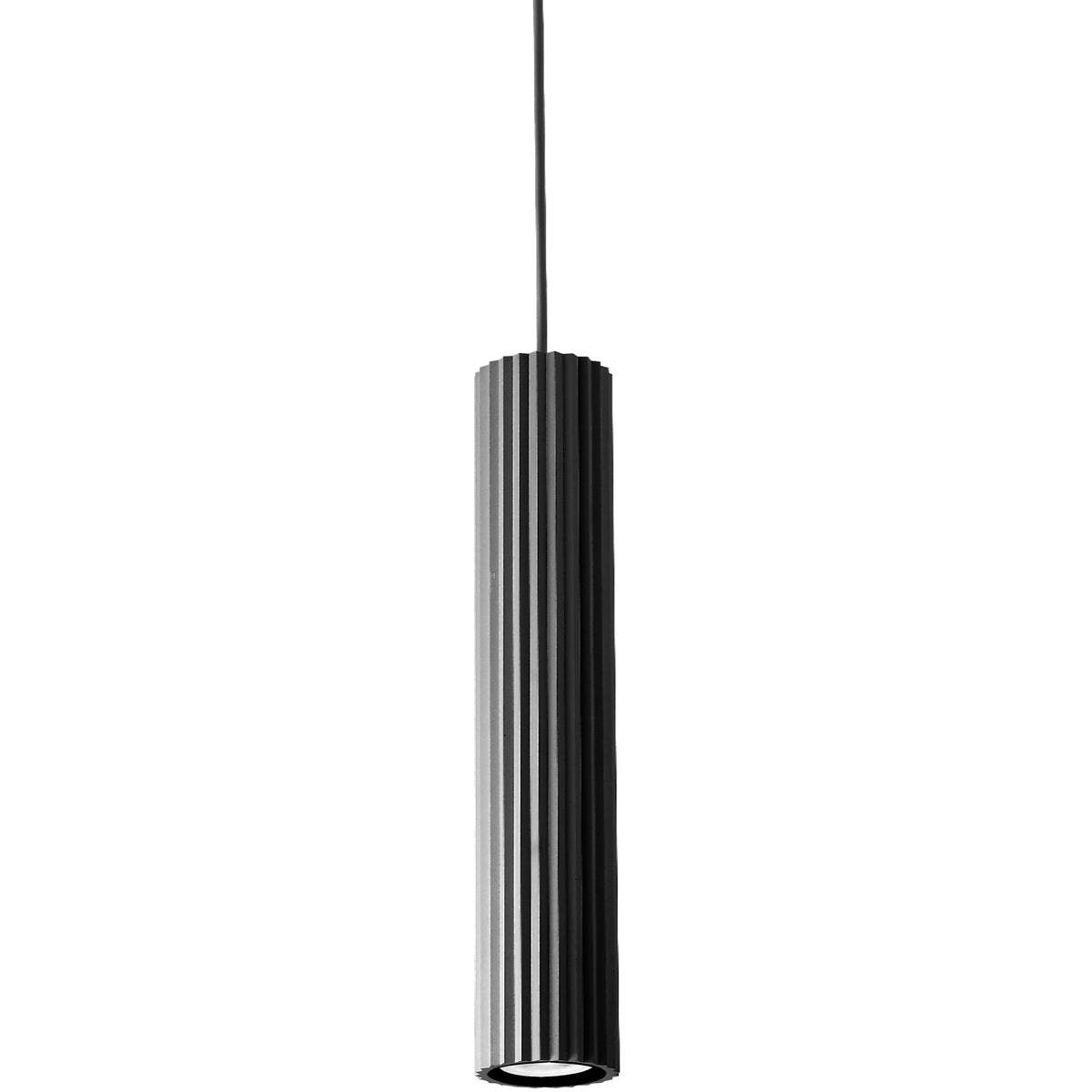Calibo Canary Pendant - Fluted 300mm-Calibo-Ozlighting.com.au