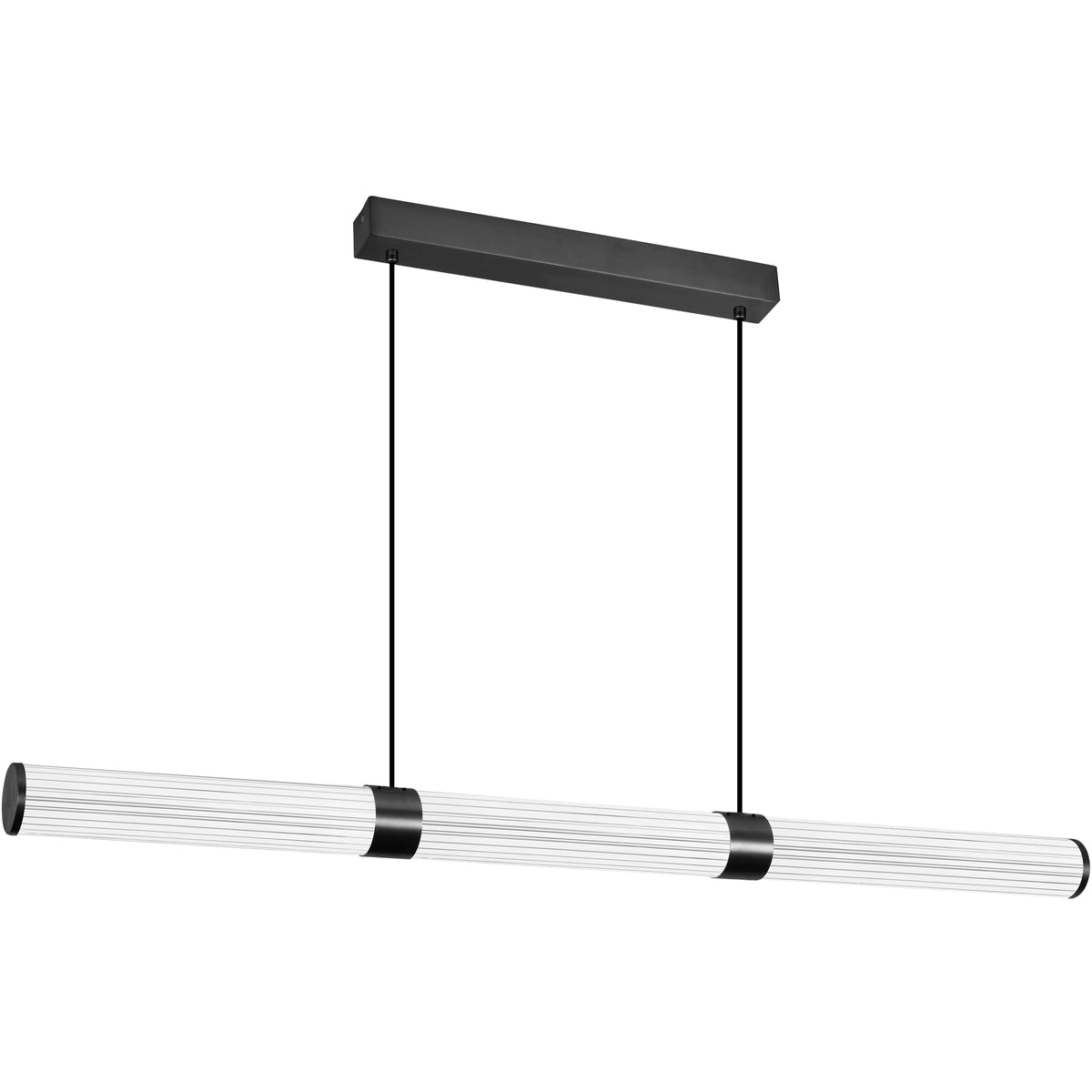 Calibo Charm Modern Fluted 1500mm Linear Pendant Light-Calibo-Ozlighting.com.au