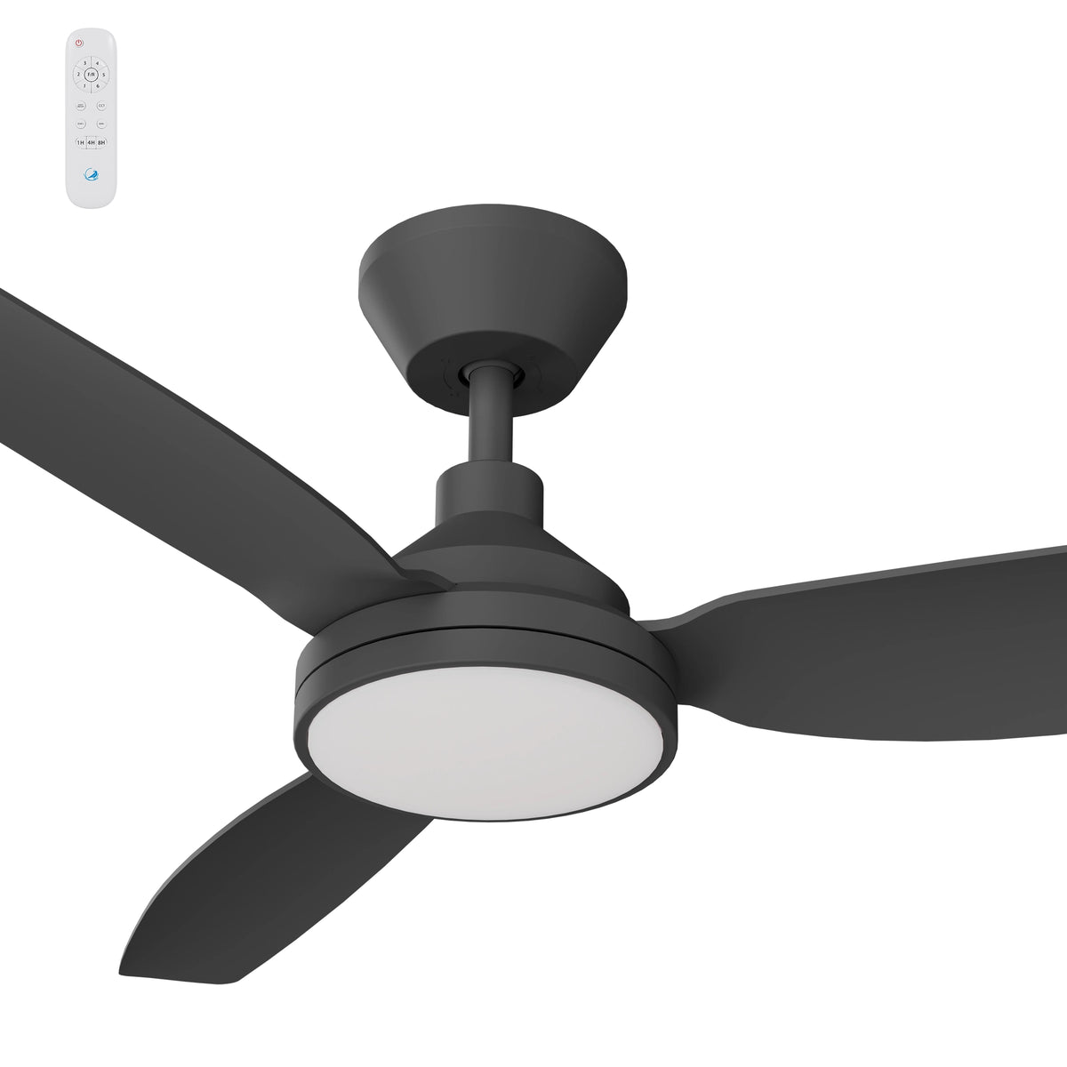 Calibo Clayfield 52" DC Ceiling Fan with LED Light and Remote-Calibo-Ozlighting.com.au