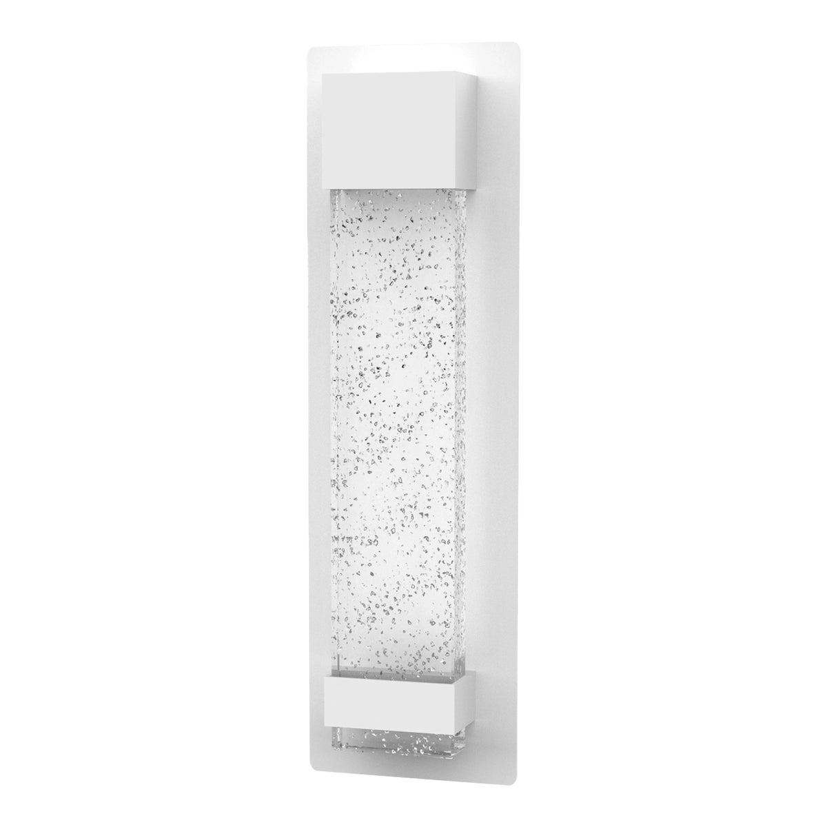 Calibo Coot Medium Rectangular Bubble Glass Weatherproof LED Exterior Wall Light-Calibo-Ozlighting.com.au