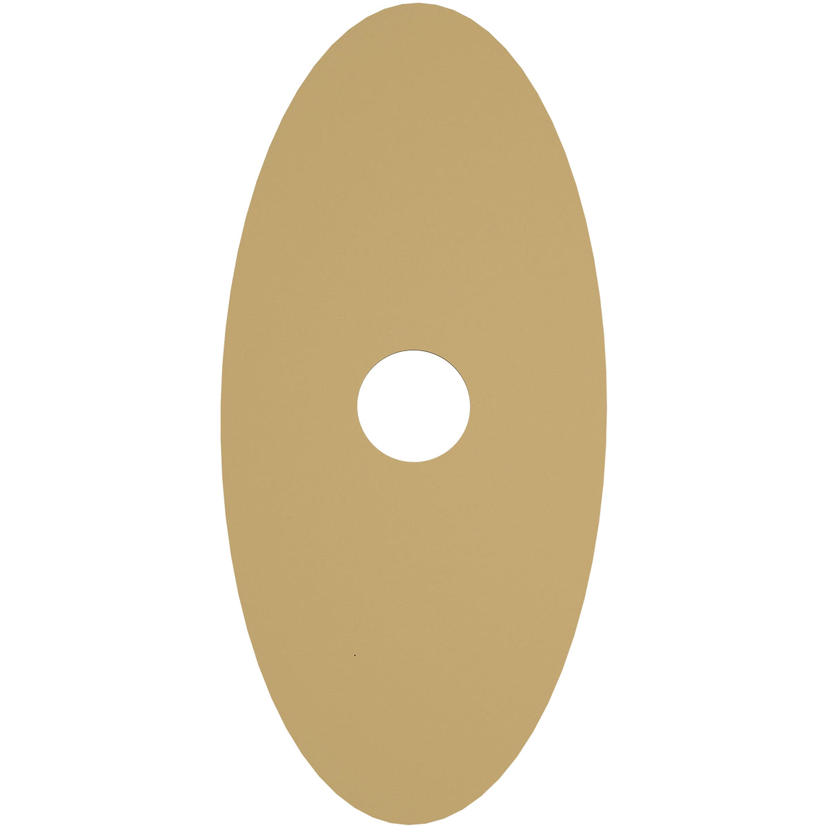 Calibo Crest Oval Back Plate Only - 300mm-Calibo-Ozlighting.com.au