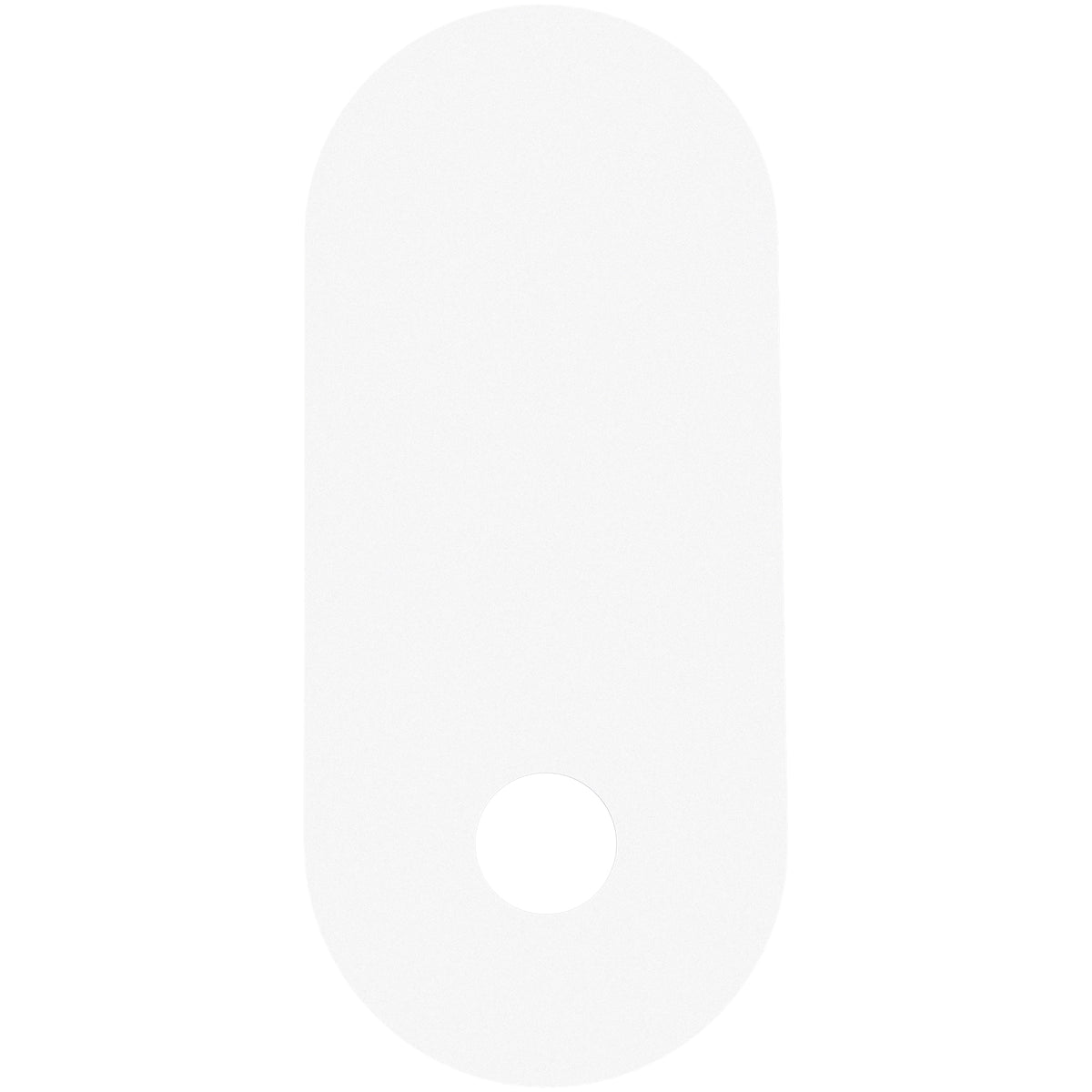 Calibo Crest Oval Back Plate Only - 320mm-Calibo-Ozlighting.com.au