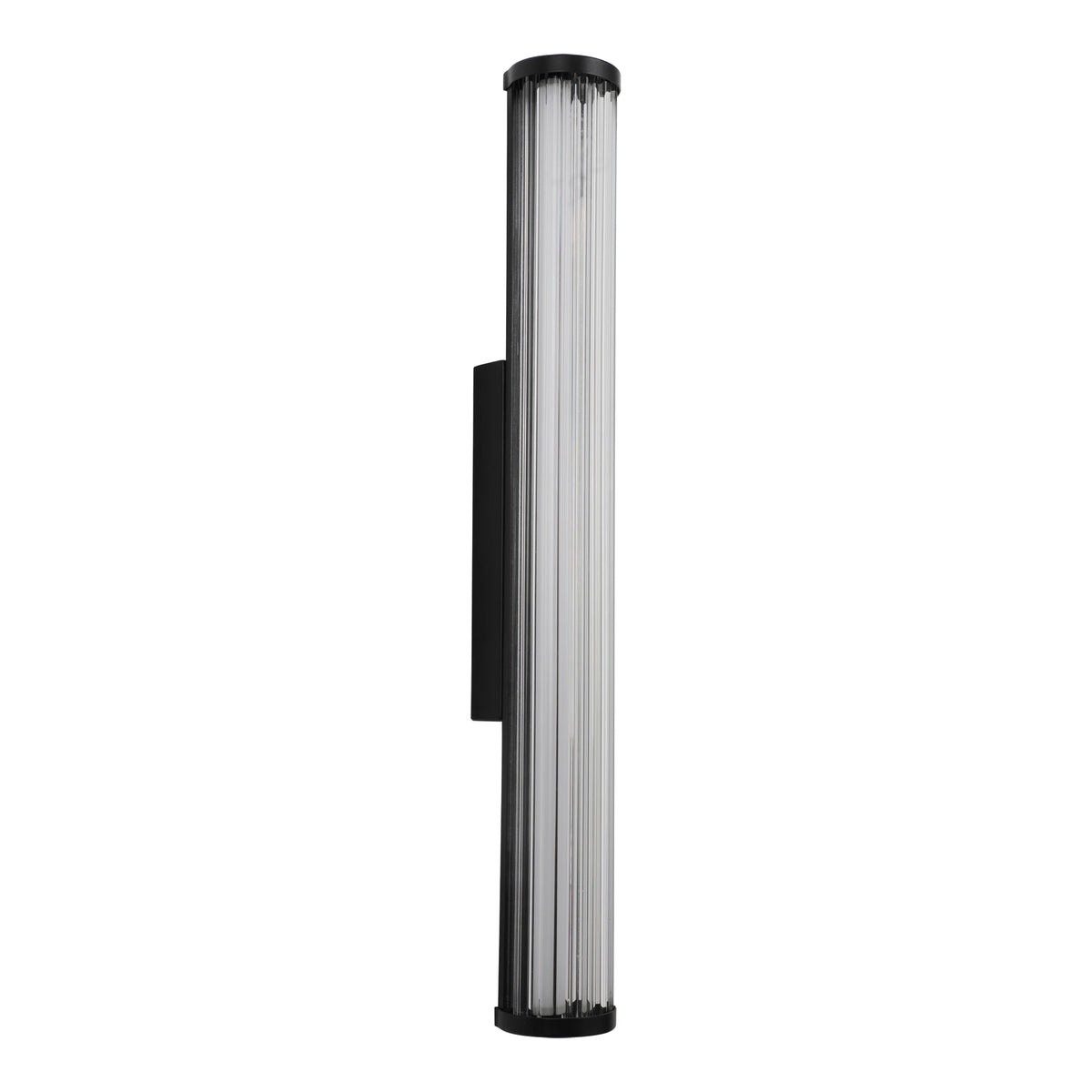 Calibo Junco Vertical LED Outdoor Wall Light - Slimline Tubular Tri-Colour, Medium-Calibo-Ozlighting.com.au