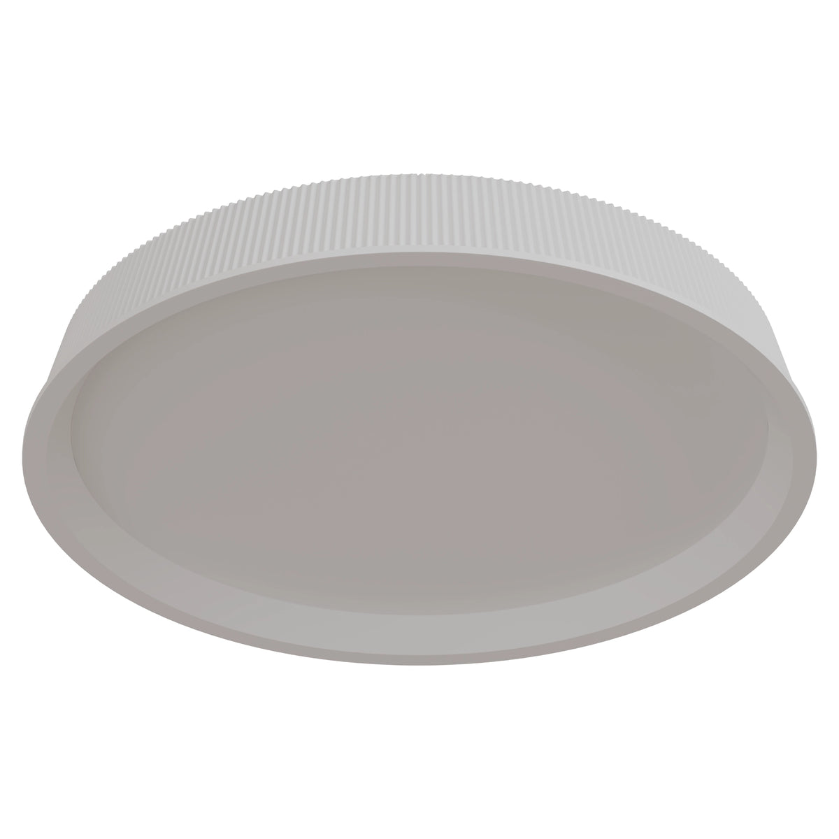 Calibo Kinglet Round LED Ceiling Light - 450mm Fluted Flush Mount-Calibo-Ozlighting.com.au