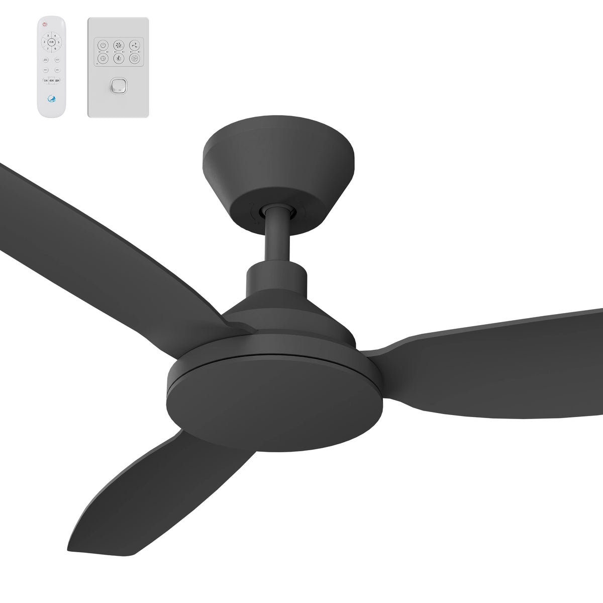 Calibo Sora DC Ceiling Fan - 48", Wall Control and Remote-Calibo-Ozlighting.com.au