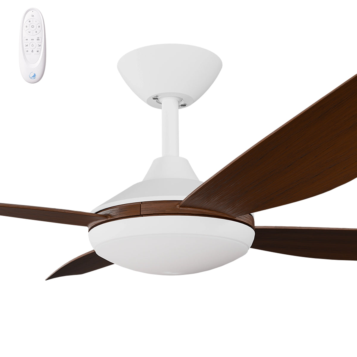 Calibo Vanga 48" DC Smart Ceiling Fan with LED Light and Remote Control-Calibo-Ozlighting.com.au