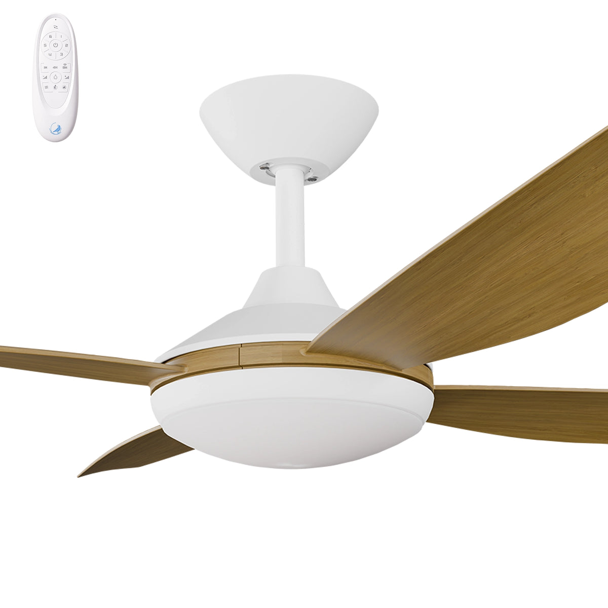 Calibo Vanga 48" DC Smart Ceiling Fan with LED Light and Remote Control-Calibo-Ozlighting.com.au