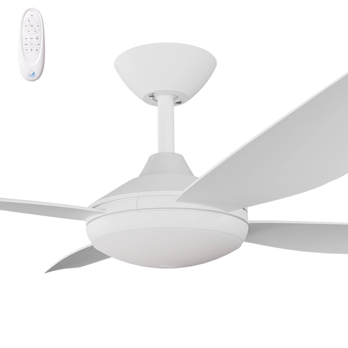 Calibo Vanga 48" DC Smart Ceiling Fan with LED Light and Remote Control-Calibo-Ozlighting.com.au
