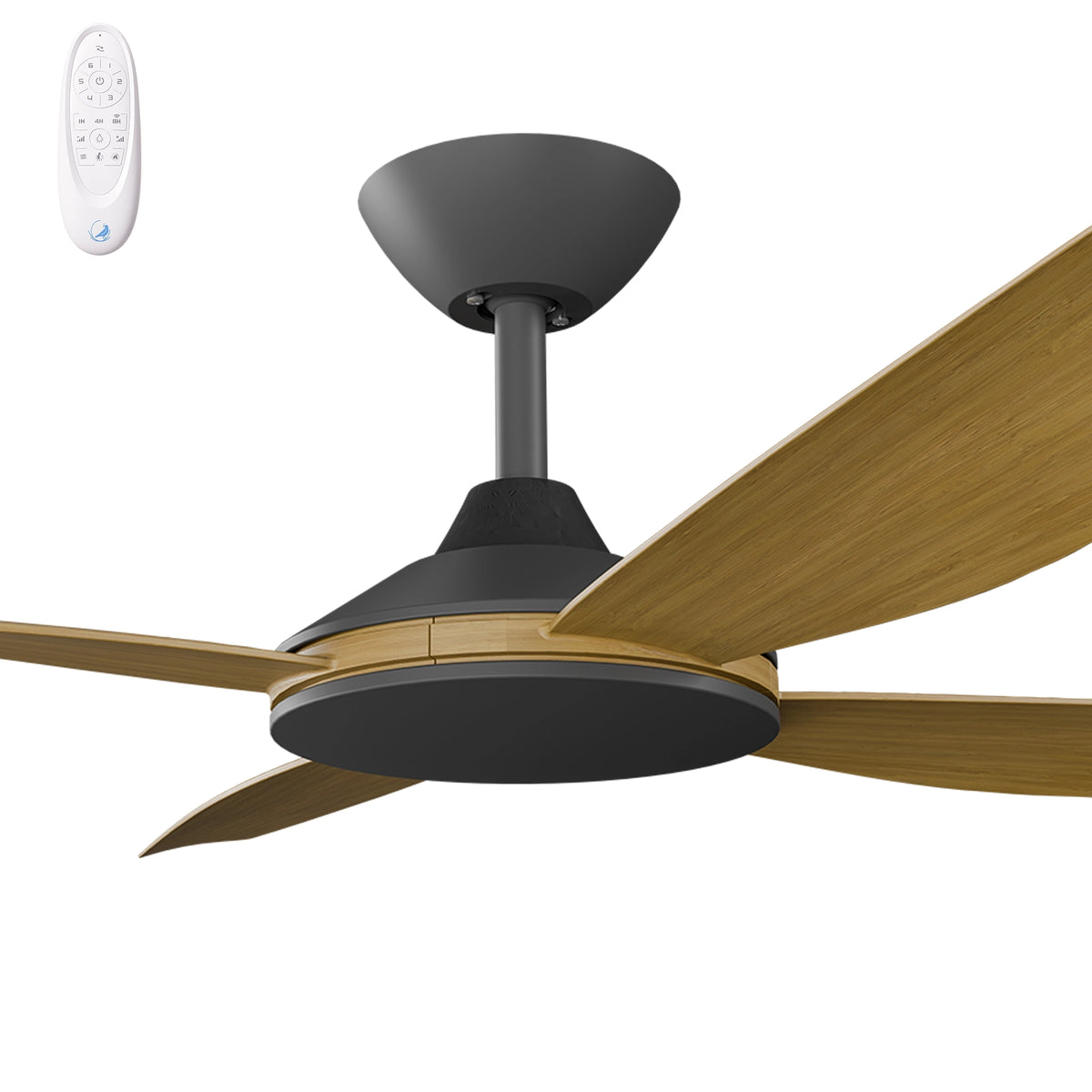 Calibo Vanga 48" DC Smart Ceiling Fan with Remote Control-Calibo-Ozlighting.com.au
