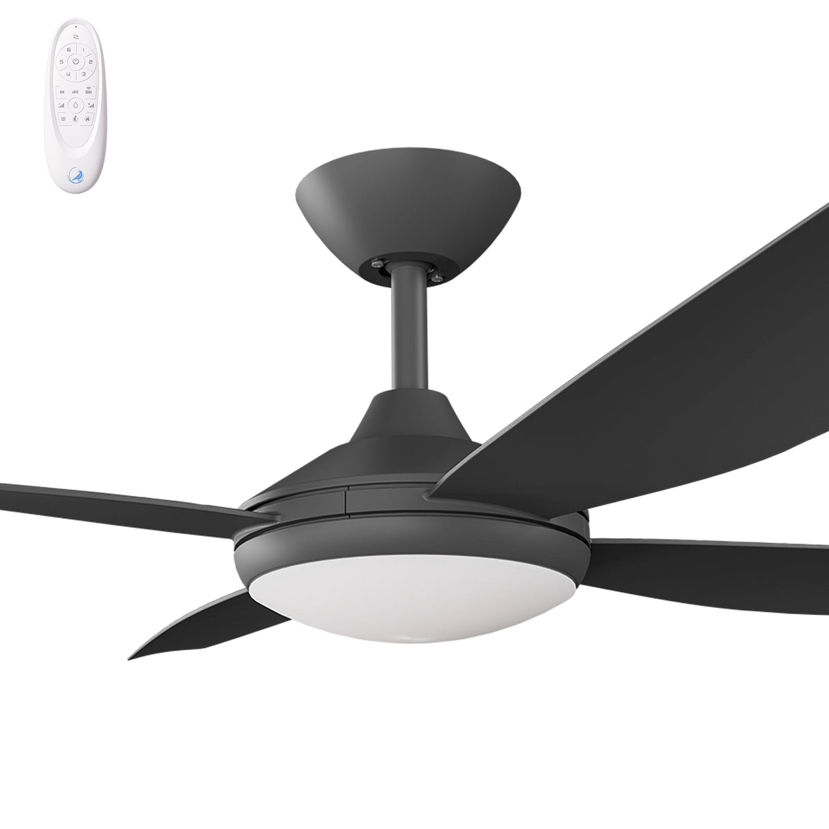 Calibo Vanga 52" DC Smart Ceiling Fan with LED Light and Remote Control-Calibo-Ozlighting.com.au
