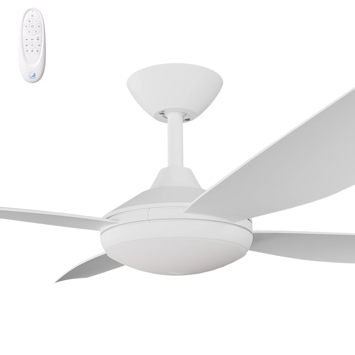 Calibo Vanga 52" DC Smart Ceiling Fan with LED Light and Remote Control-Calibo-Ozlighting.com.au