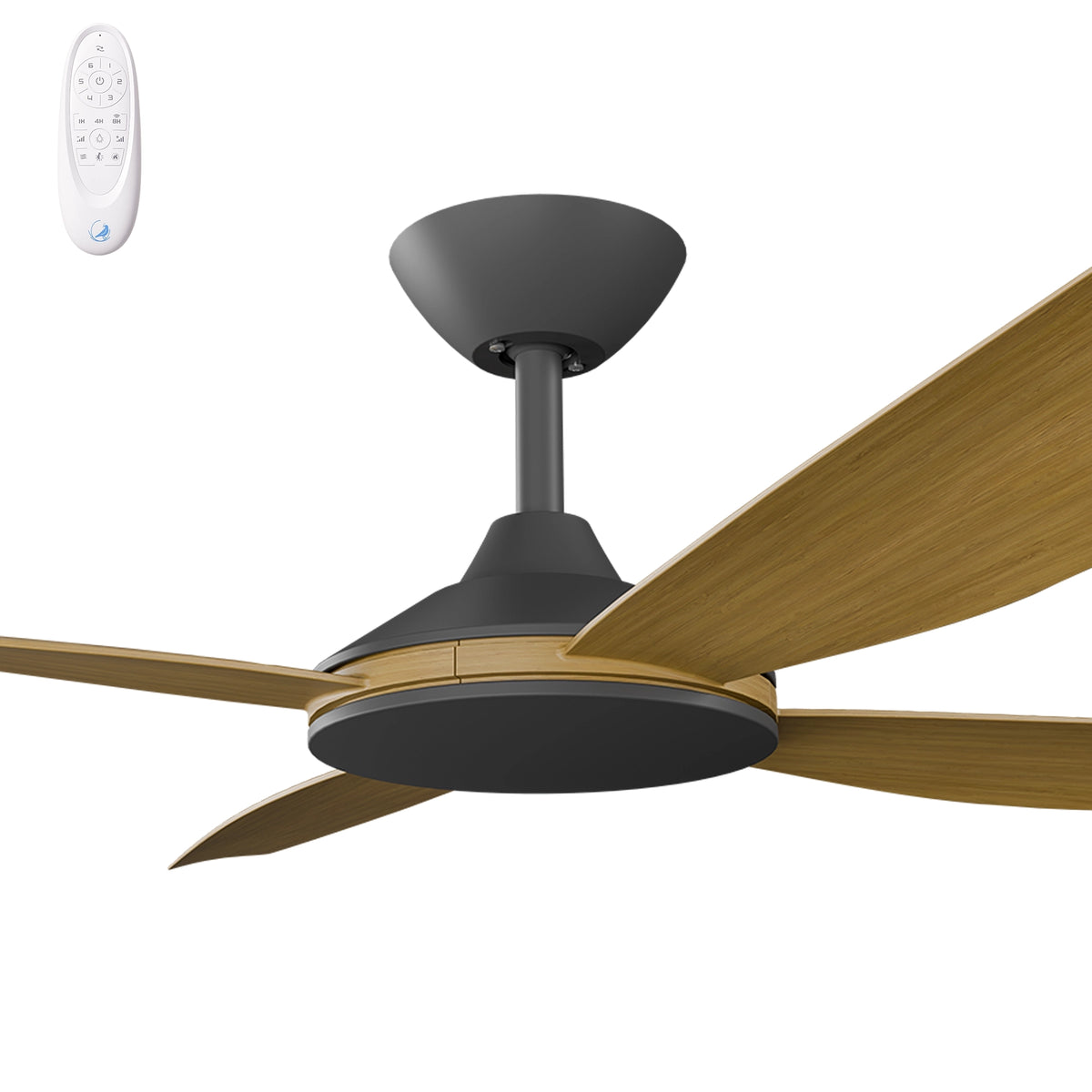 Calibo Vanga 52" DC Smart Ceiling Fan with Remote Control-Calibo-Ozlighting.com.au