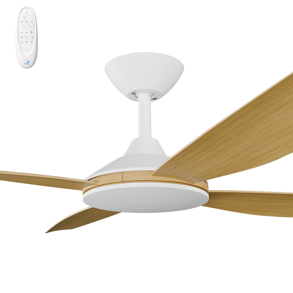 Calibo Vanga 52" DC Smart Ceiling Fan with Remote Control-Calibo-Ozlighting.com.au
