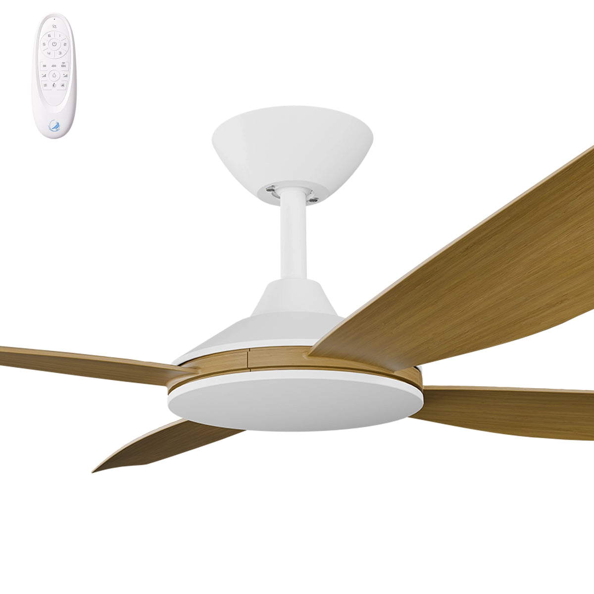 Calibo Vanga 52" DC Smart Ceiling Fan with Remote Control-Calibo-Ozlighting.com.au