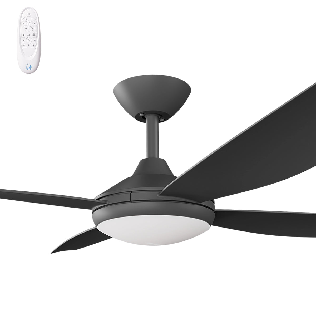 Calibo Vanga Smart Ceiling Fan - 56" DC, LED Light and Remote Control-Calibo-Ozlighting.com.au