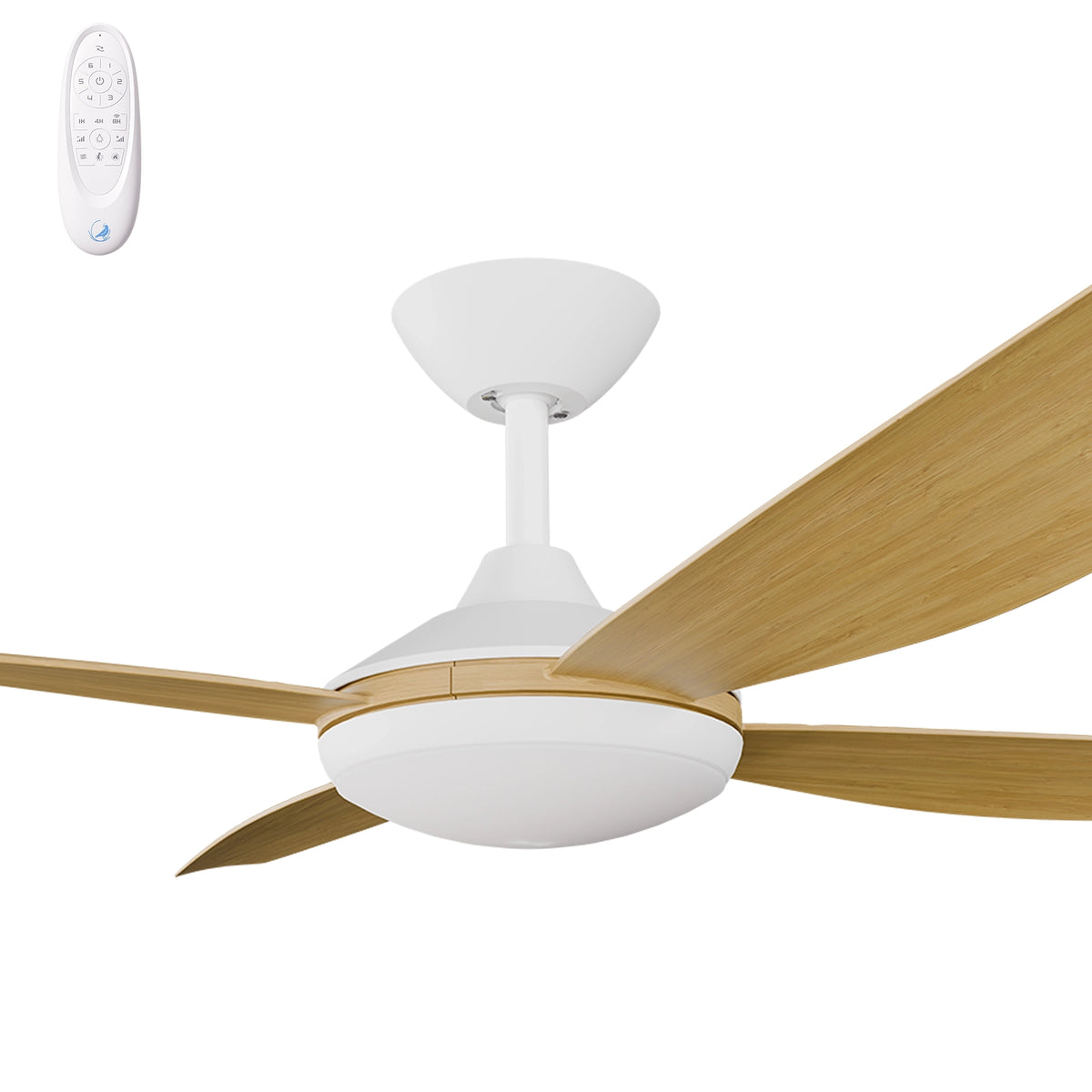 Calibo Vanga Smart Ceiling Fan - 56" DC, LED Light and Remote Control-Calibo-Ozlighting.com.au