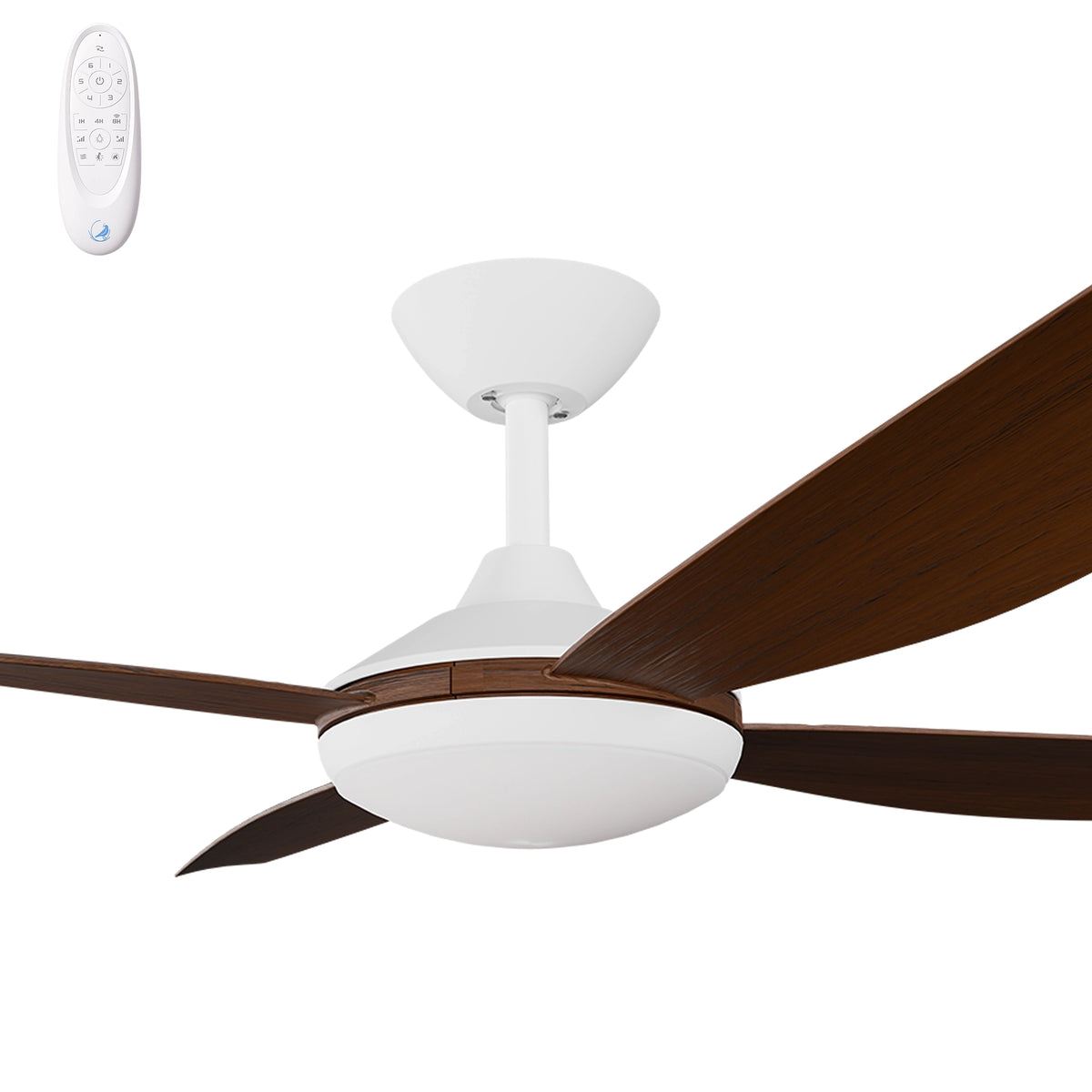 Calibo Vanga Smart Ceiling Fan - 56" DC, LED Light and Remote Control-Calibo-Ozlighting.com.au