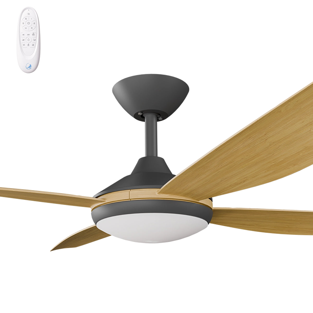 Calibo Vanga Smart Ceiling Fan - 56" DC, LED Light and Remote Control-Calibo-Ozlighting.com.au