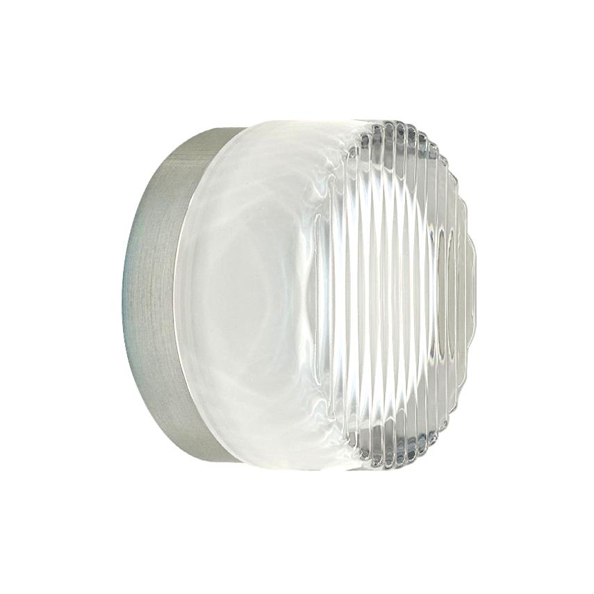 CoLab COMO Wall Light - 8W, 3000K, Rippled Glass-Onelight Australia-Ozlighting.com.au