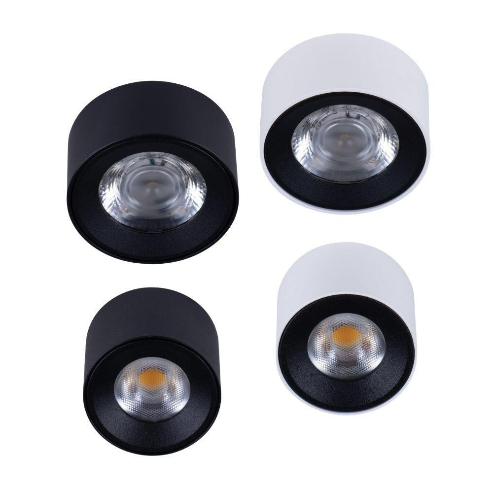 CoLab MUSE LED Downlight - IP20, Surface Mounted, Round, 45/65mm-Onelight Australia-Ozlighting.com.au