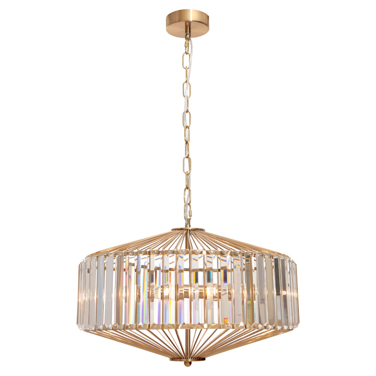 Cougar ARZANO - 3/5 Light Crystal Pendant-Cougar Lighting-Ozlighting.com.au
