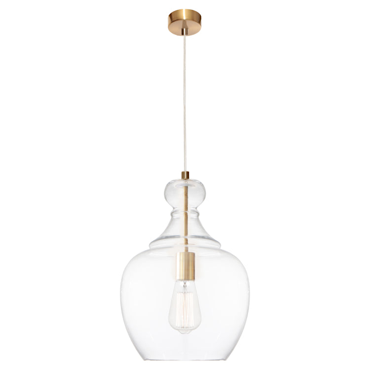 Cougar BELLAC - 1 Light Glass Pendant-Cougar Lighting-Ozlighting.com.au