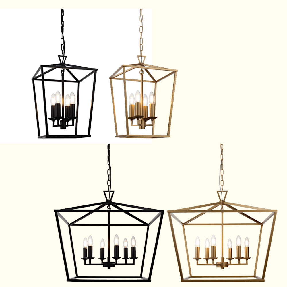 Cougar PERIGAN Pendant - 4/6 Light-Cougar Lighting-Ozlighting.com.au