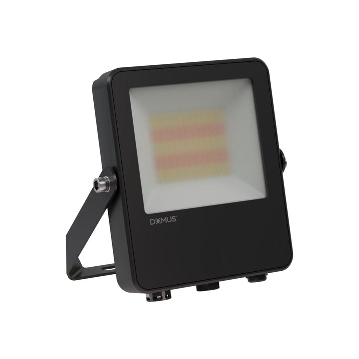 Domus - 24V BLAZE PRO MARINE 50W/100W/200W Black Tri-Colour Power Selectable Sensor Adaptable Small Size DIY Floodlight IP66DRIVER REQ'D-Domus Lighting-Ozlighting.com.au