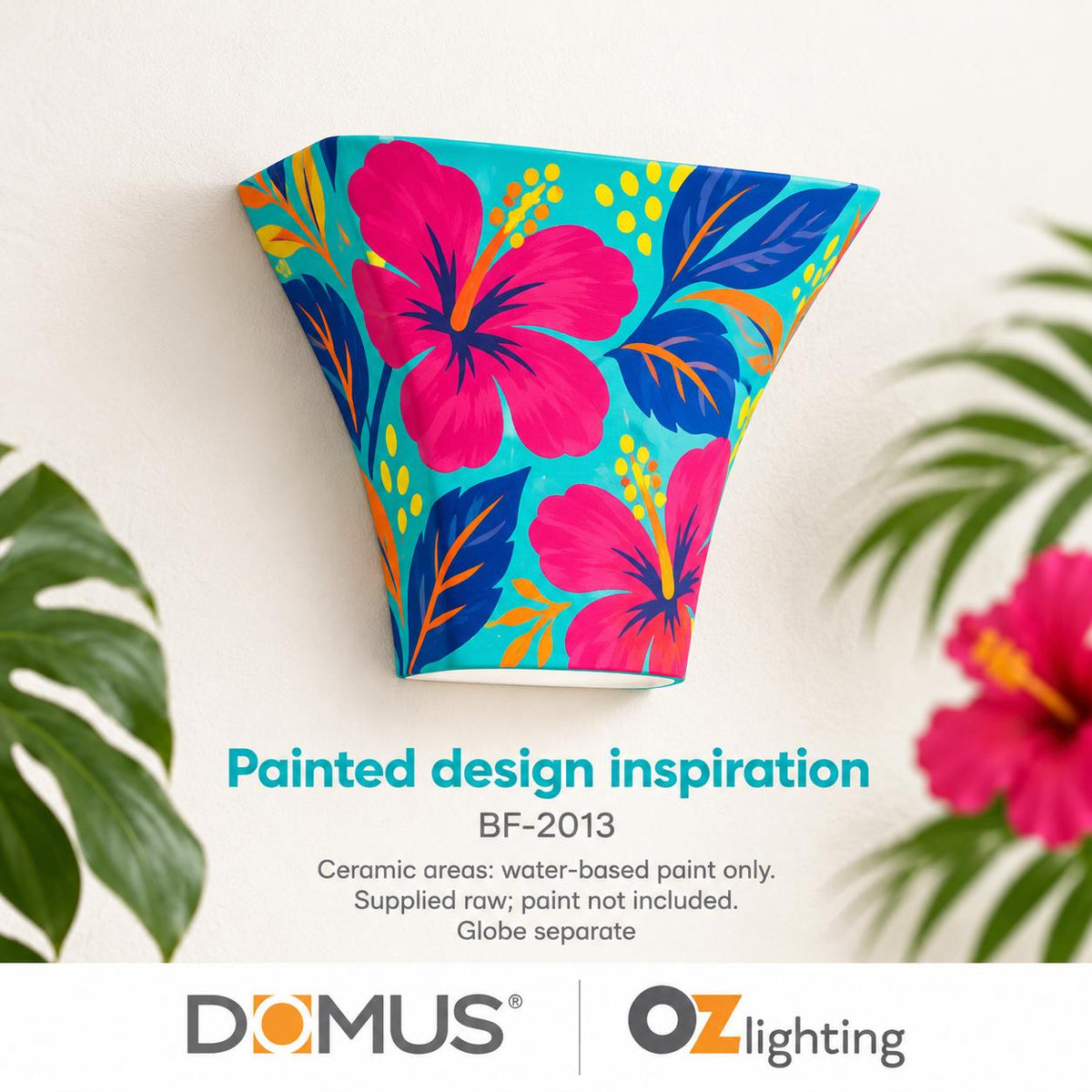 Domus BF-2013 Wall Light - Ceramic, Raw-Domus Lighting-Ozlighting.com.au