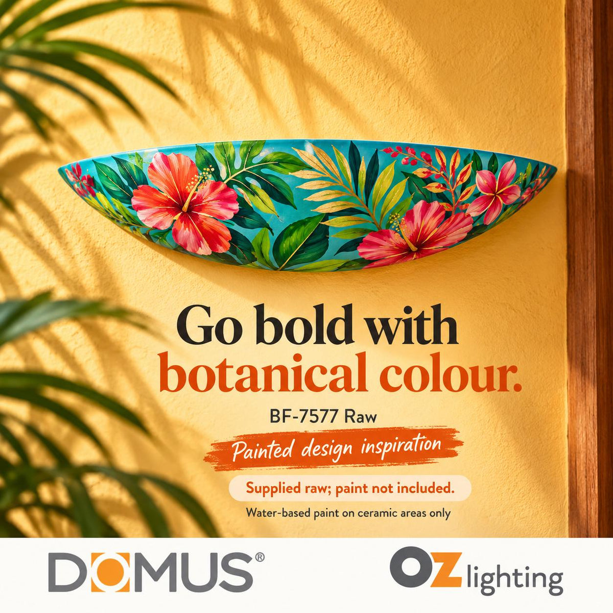 Domus BF-7577 Wall Light - Ceramic, Raw-Domus Lighting-Ozlighting.com.au