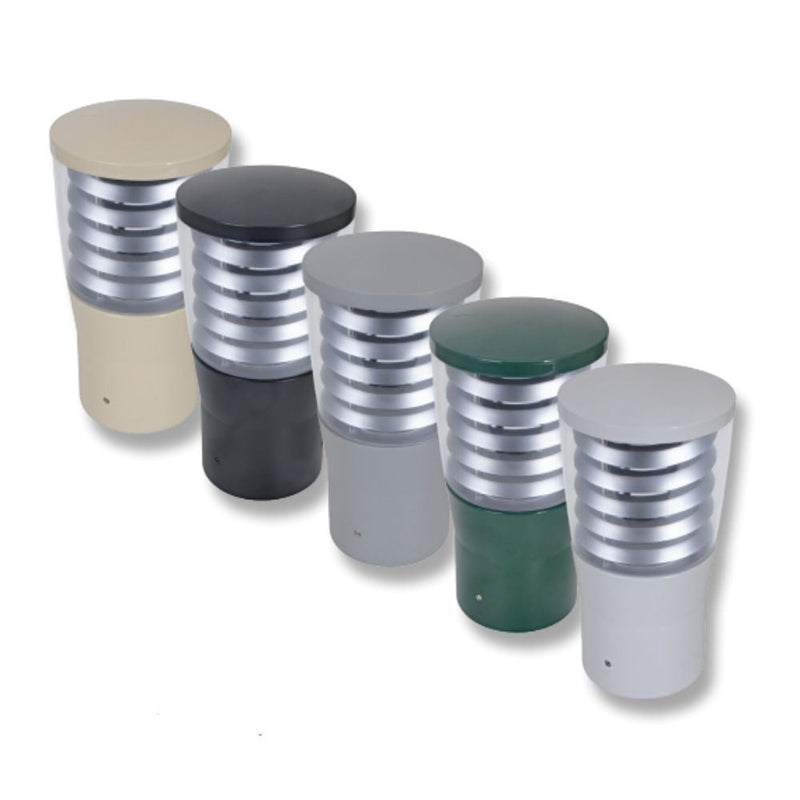 Domus BL-300 - Conical Bollard Head Garden Light Powder Coated Finish-Domus Lighting-Ozlighting.com.au