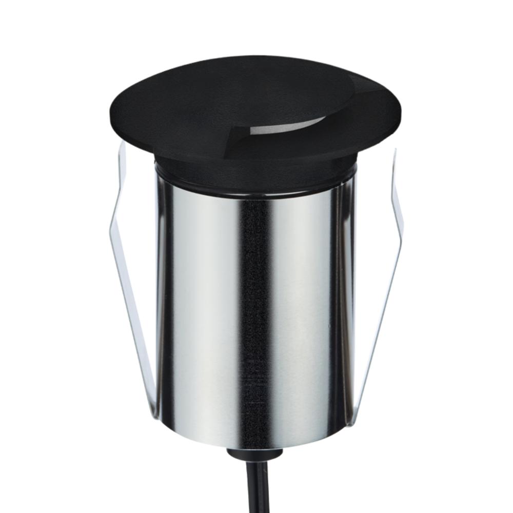 Domus EMIT-85-RGBW-BLK LED Inground Light - 6W, 24V DC, RGBW, IP67, Recessed, Black - DRIVER REQUIRED-Domus Lighting-Ozlighting.com.au