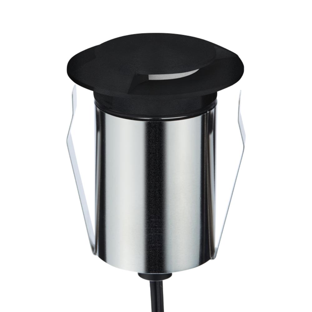 Domus EMIT-85-RGBW-BLK LED Inground Light - 6W, 24V DC, RGBW, IP67, Recessed, Black - DRIVER REQUIRED-Domus Lighting-Ozlighting.com.au