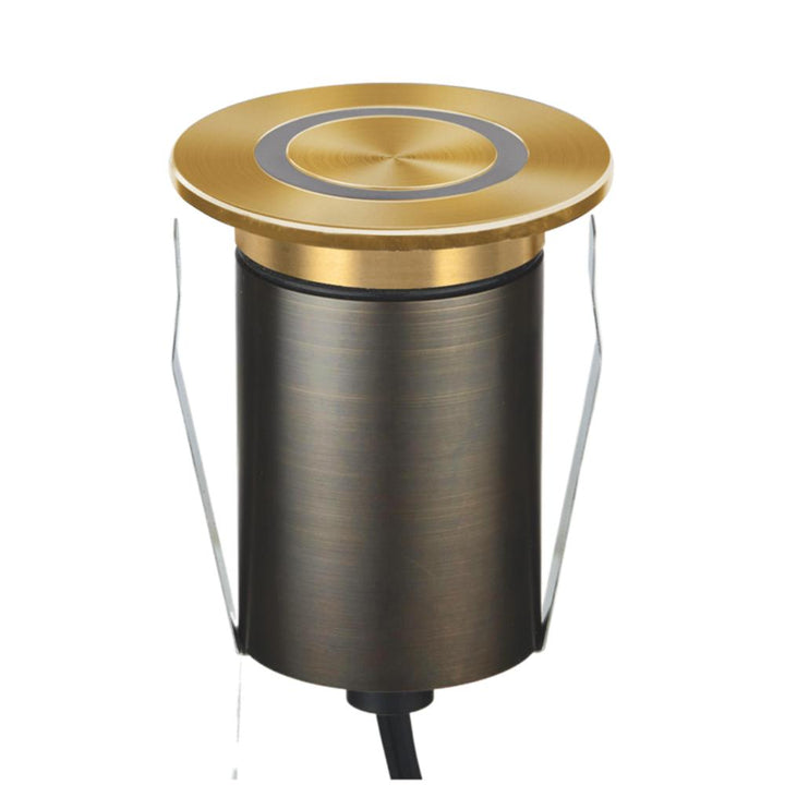 Domus EMIT 85 - RING Inground Light RGBW/TRIO Black IP67-Domus Lighting-Ozlighting.com.au