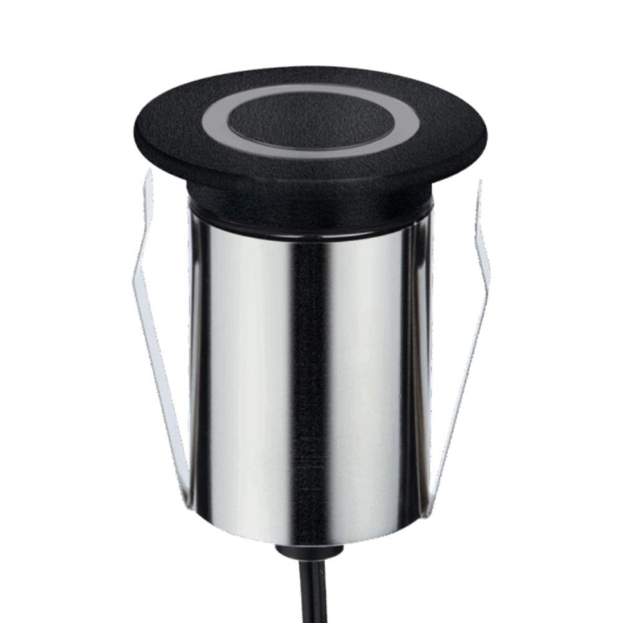 Domus EMIT 85 - RING Inground Light RGBW/TRIO Black IP67-Domus Lighting-Ozlighting.com.au