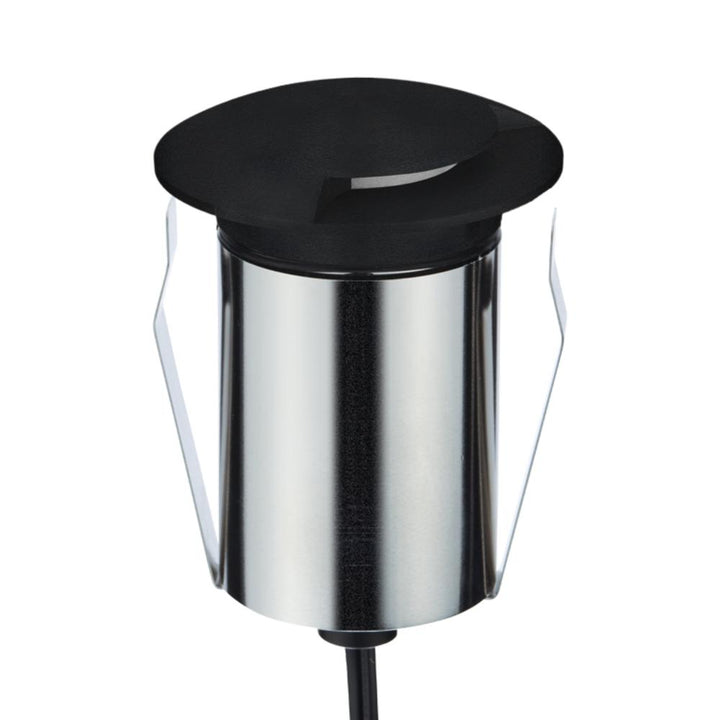 Domus EMIT-85-TRIO-BLK - 6W LED 24V DC Tri-Colour Recessed Black Inground Light IP67 Black - DRIVER REQUIRED-Domus Lighting-Ozlighting.com.au