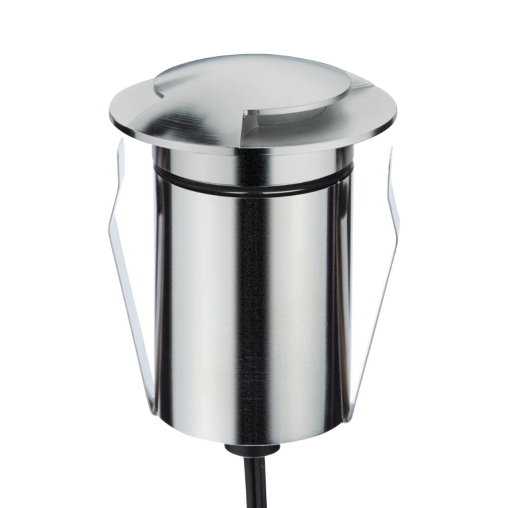 Domus EMIT-85-TRIO-STS- 6W LED 24V DC Tri-Colour Recessed Inground Light IP67 Stainless Steel- DRIVER REQUIRED-Domus Lighting-Ozlighting.com.au