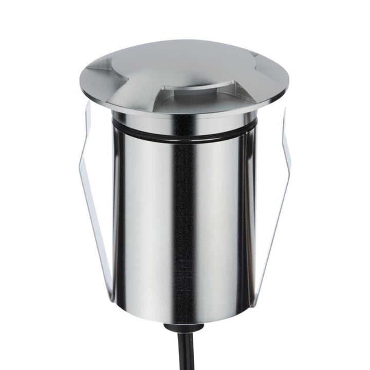 Domus EMIT-85-TRIO-STS- 6W LED 24V DC Tri-Colour Recessed Inground Light IP67 Stainless Steel- DRIVER REQUIRED-Domus Lighting-Ozlighting.com.au
