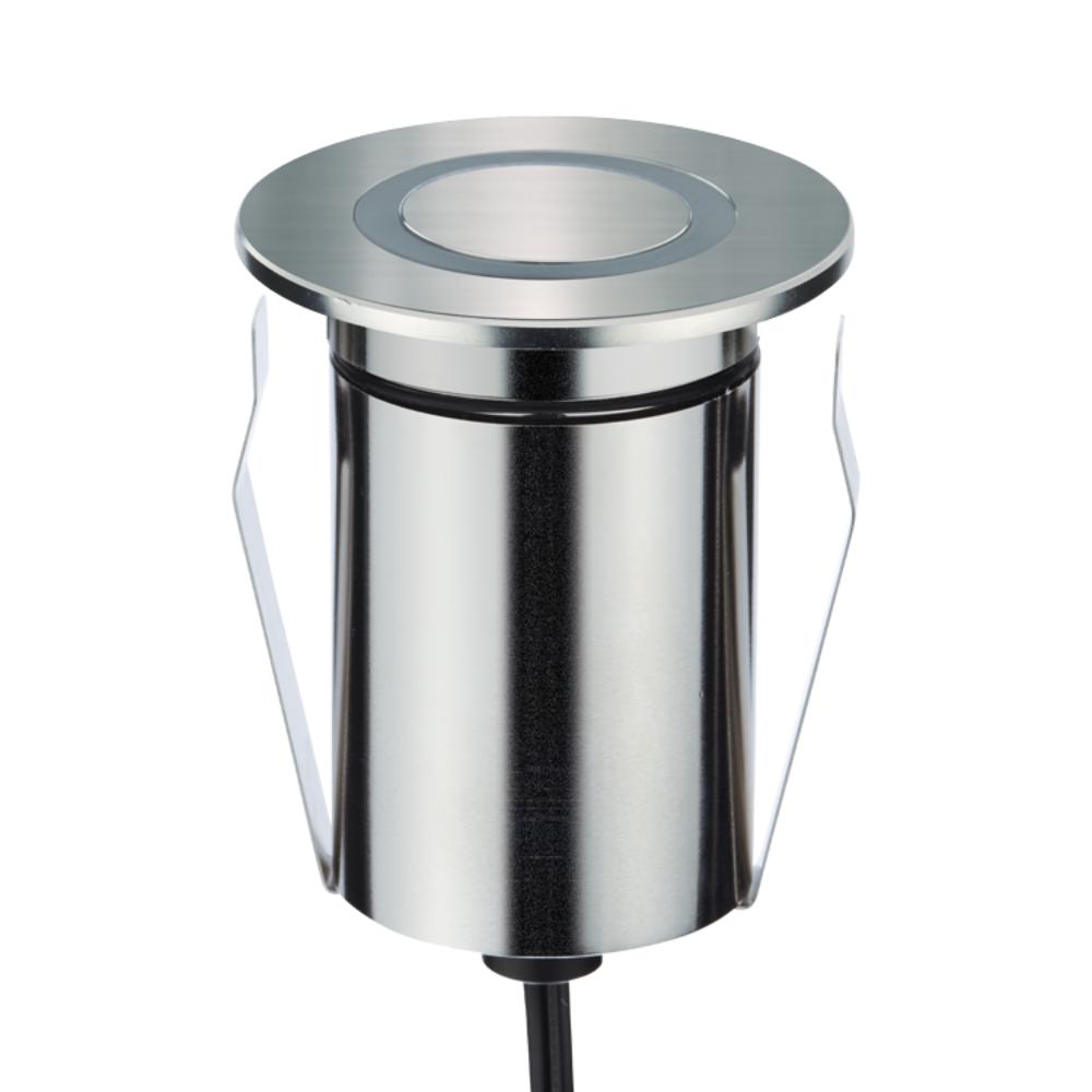 Domus EMIT-85-TRIO-STS- 6W LED 24V DC Tri-Colour Recessed Inground Light IP67 Stainless Steel- DRIVER REQUIRED-Domus Lighting-Ozlighting.com.au