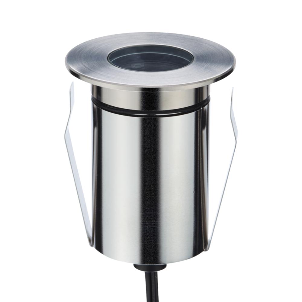 Domus EMIT-85-TRIO-STS- 6W LED 24V DC Tri-Colour Recessed Inground Light IP67 Stainless Steel- DRIVER REQUIRED-Domus Lighting-Ozlighting.com.au