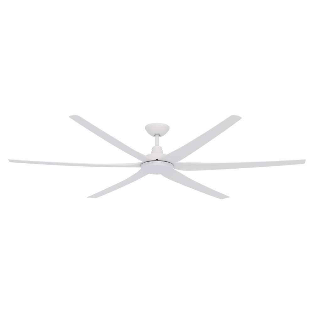 Domus GLIDE-80 6 Blade 80" DC Ceiling Fan - 2030mm, with Optional Light Kit (sold Separately)-Domus Lighting-Ozlighting.com.au