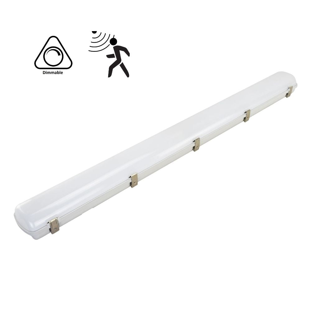 Domus HYDRO-120 LED Batten Light - 15W/30W, 1200mm, Tri-Colour, IP65, Weatherproof, Optional Sensor-Domus Lighting-Ozlighting.com.au