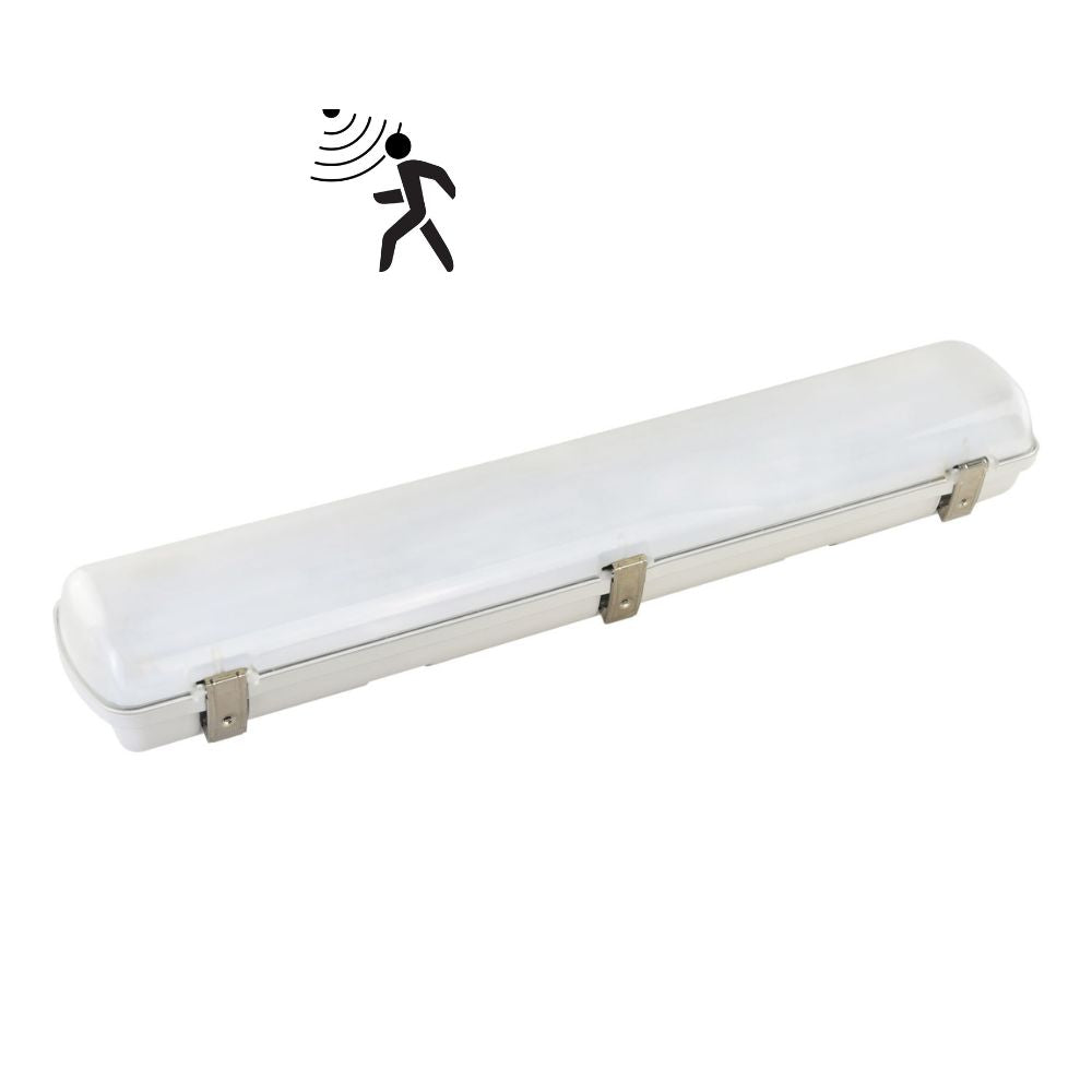 Domus HYDRO LED Batten Light - 15W/30W, IP65, Weatherproof, Optional Sensor-Domus Lighting-Ozlighting.com.au