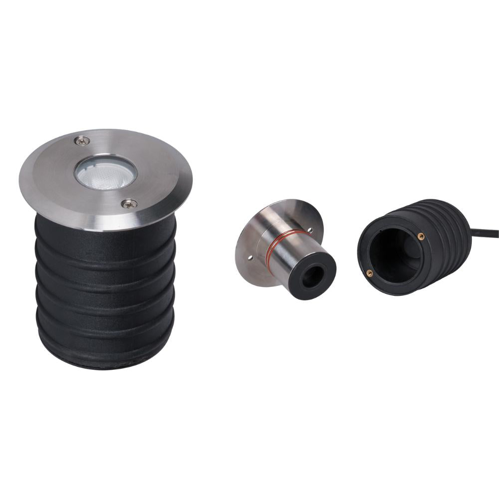 Domus MAGNETO-3 Magnetic LED Inground Light 3W 24V IP67-Domus Lighting-Ozlighting.com.au