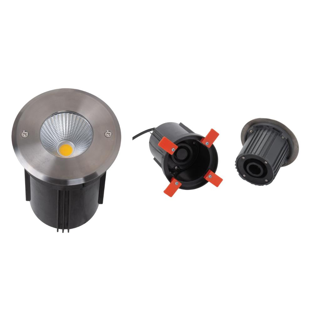 Domus MAGNETO-9-45D Magnetic LED Inground Light 9W 24V IP67-Domus Lighting-Ozlighting.com.au