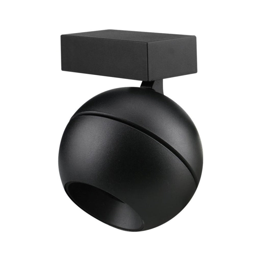 Domus MOON-WALL-SPOT Tri-Colour LED Wall Light - Black-Domus Lighting-Ozlighting.com.au