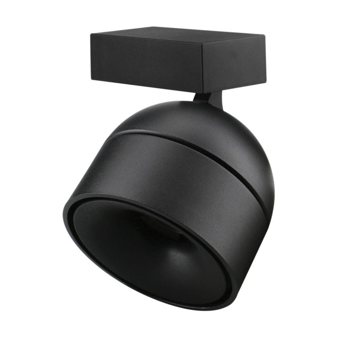 Domus MOON-WALL-TUBE Tri-Colour LED Wall Light - Black-Domus Lighting-Ozlighting.com.au