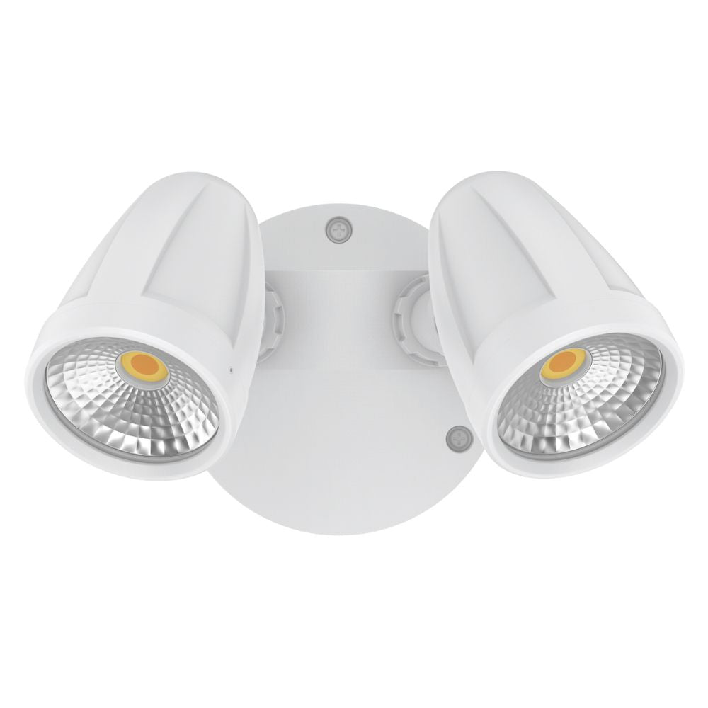 Domus MURO-MAX-32 LED Spotlight - 32W, Tri-Colour, IP65, Twin Head-Domus Lighting-Ozlighting.com.au