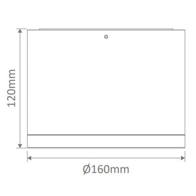 Domus NEO-35-SM - 35W LED Dimmable Surface Mount Downlight IP54 White-Domus Lighting-Ozlighting.com.au